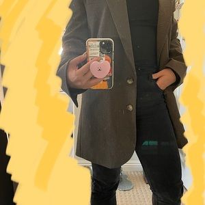 ZARA two-toned blazer coat